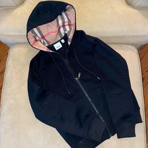 BURBERRY Zip Up Sweater